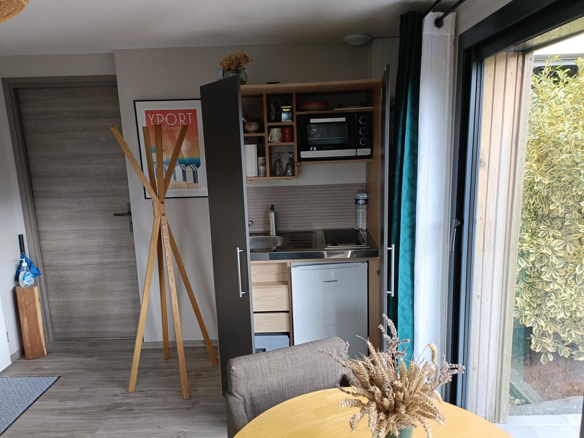Gîte Le Cottage de l'Albâtre Agréable Tiny House Vattetot-sur-Mer Esterno foto