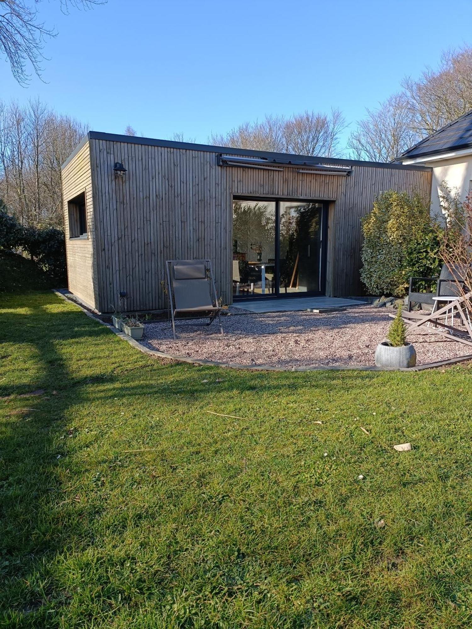 Gîte Le Cottage de l'Albâtre Agréable Tiny House Vattetot-sur-Mer Esterno foto